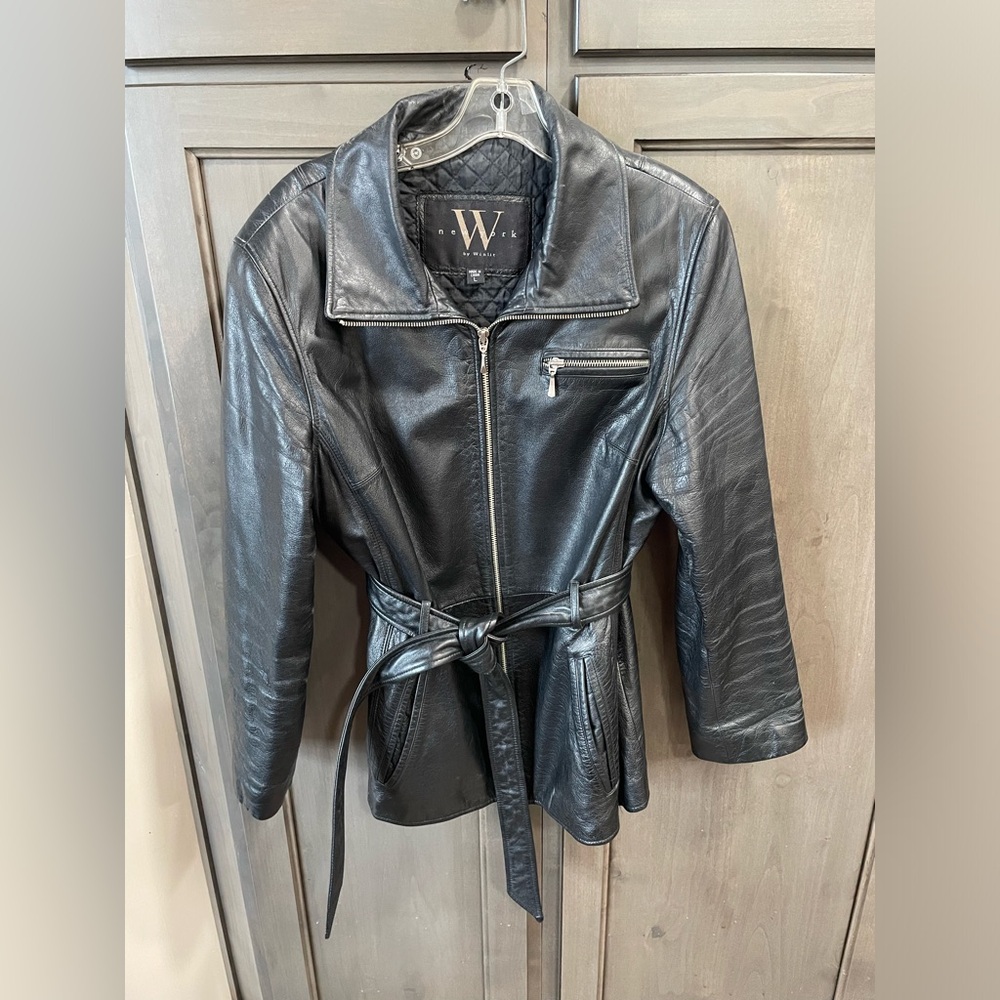Classy leather jacket